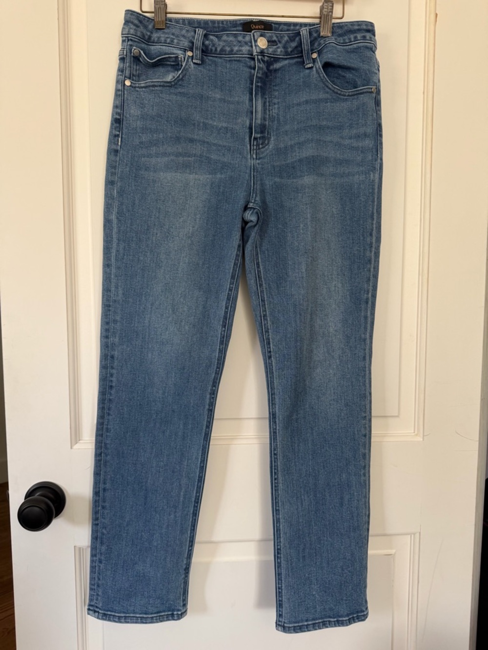 Quince Bella Stretch Straight Jeans size 31